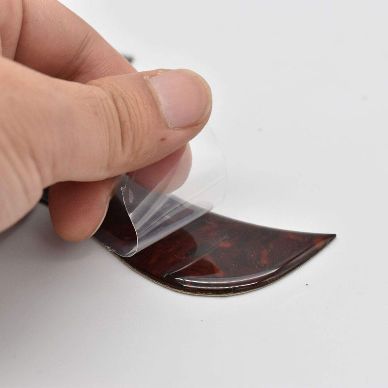 Acoustic Guitar PickGuard, Beveled Edge, Thickening, Fit for Taylor Acoustic Guitar-Coffee Coffee