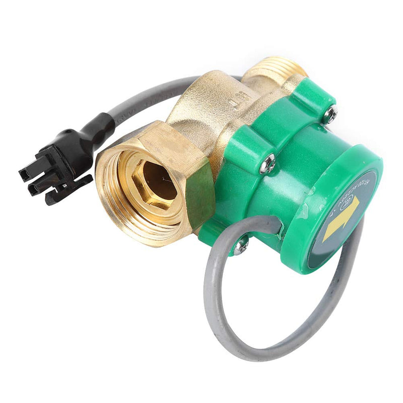 220V Water Pump Flow Sensor Booster Pump Switch Brass Pipeline Switch Electronic Pressure Automatic Control Tap