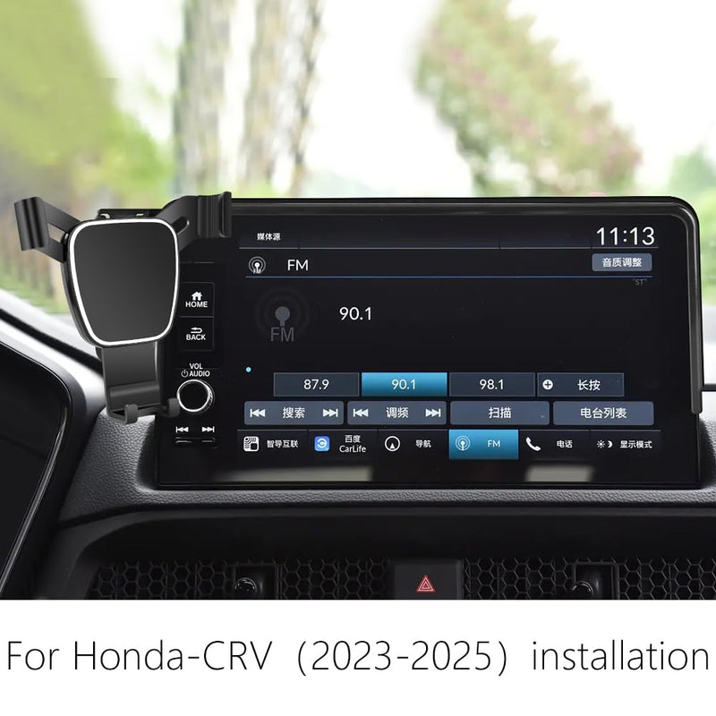 Car Phone Holder for Honda CRV CR-V 2023 2024 2025 2026 Auto Accessories Navigation Bracket Interior Decoration Screen Mobile Cell Phone Mount case for Honda CR-V 2023-2026（screen）