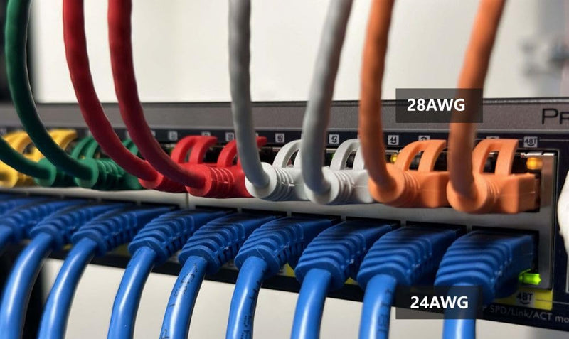 InstallerParts Ethernet Cable CAT6A Slim Cable UTP Booted 10 FT (10 Pack) - Yellow - Professional Series - 10Gigabit/Sec Network/High Speed Internet Cable, 550MHZ, 28AWG 10 Feet (10 Pack)