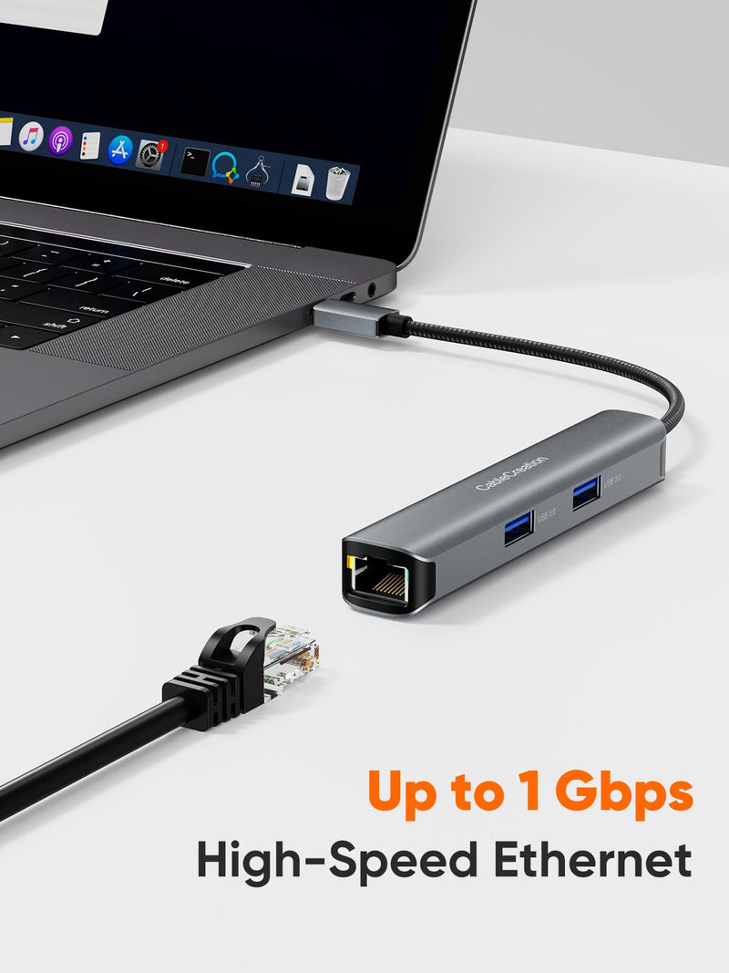 CableCreation 5-in-1 USB-C Hub Bundle with 7 in 1 USB C Hub