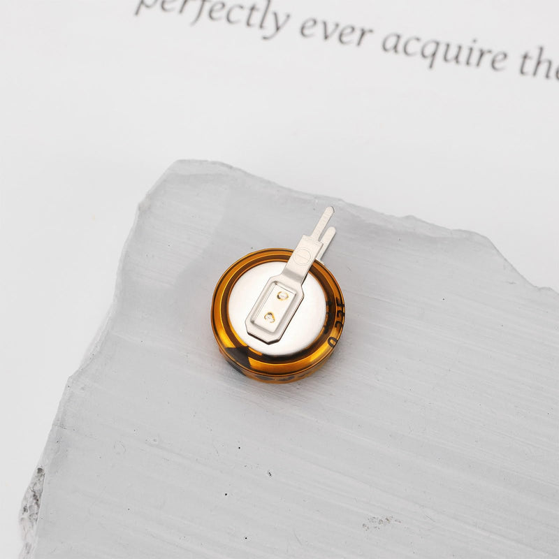 VGOL Pack of 4 0.22F 5.5V Super Capacitor Pitch 5mm Button Capacity Suitable for Truck Lighting Appliances Power Tools