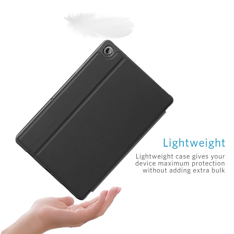 CoBak Case for Samsung Galaxy Tab A9 Plus 10.9-inch 2023, Multi-Viewing Angles, All New PU Leather Smart Cover with Auto Sleep Wake Feature for Samsung Galaxy Tab A9 + Tablet Black