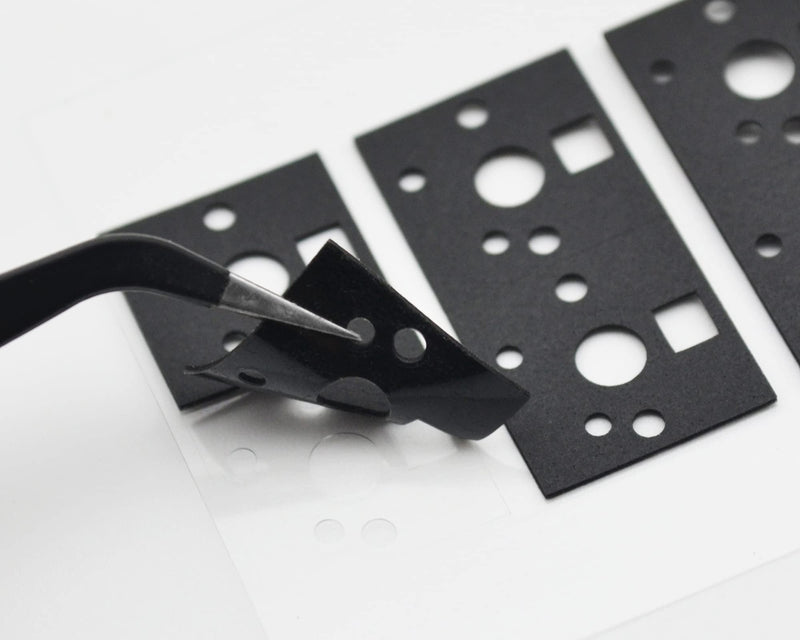 RUNJRX Keyboard Switch Pads Poron Foam for 61/64/87/100/104/108 Hot Swap Keyboard Poron 0.5mm