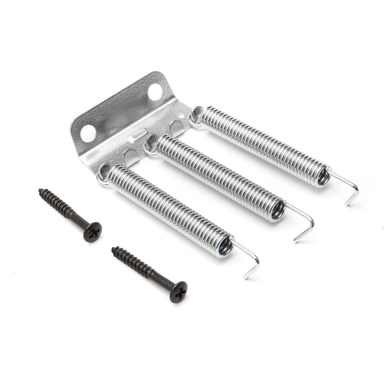 [AUSTRALIA] - Swhmc Bridge Locking Nut 6 Strings Electric Guitar Tremolo Bridge Parts Set for Floyd Rose Type, Black 