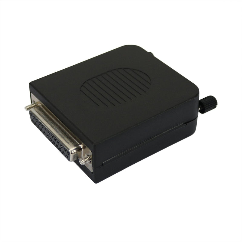 Twinkle Bay DB25 Connector to Wiring Terminal Db25 Breakout Board Solder-Free (Female Adapter with Case)