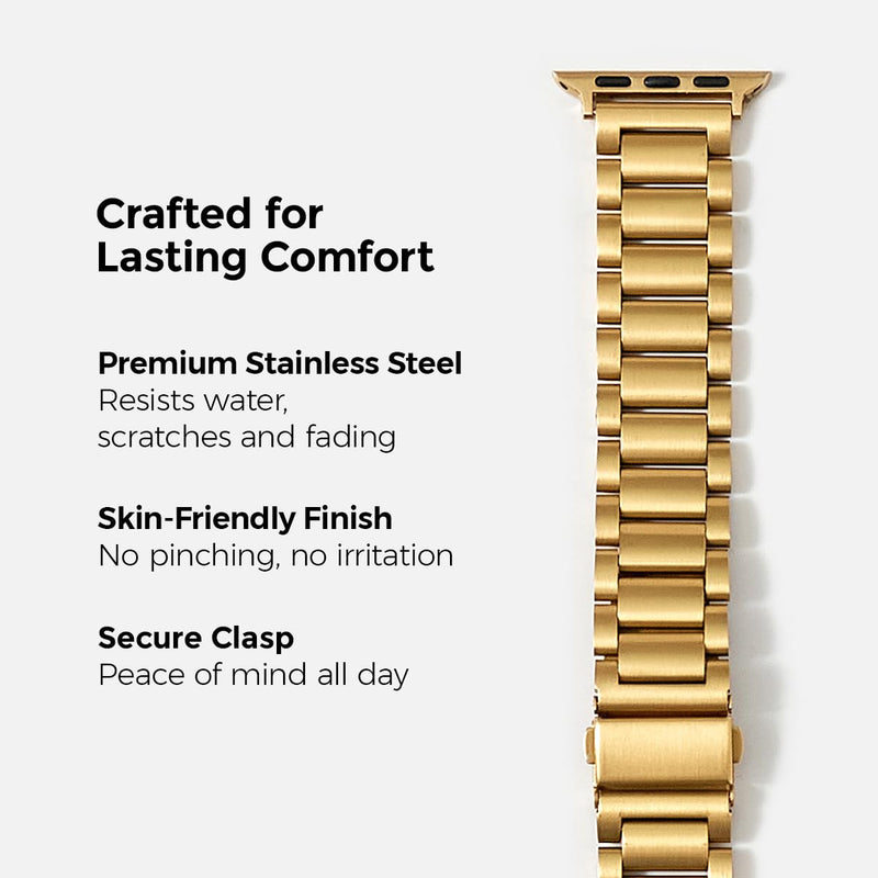 Compatible Apple Watch Band for Women, Stainless Steel- Fits Most Wrists | Series 1-11, SE and Ultra- iWatch Replacement Strap, Easy Resizing- Metal Fashion Watch Band 38MM / 40MM/ 41MM / (Series 10& 11 - 42 MM) Silver Gem
