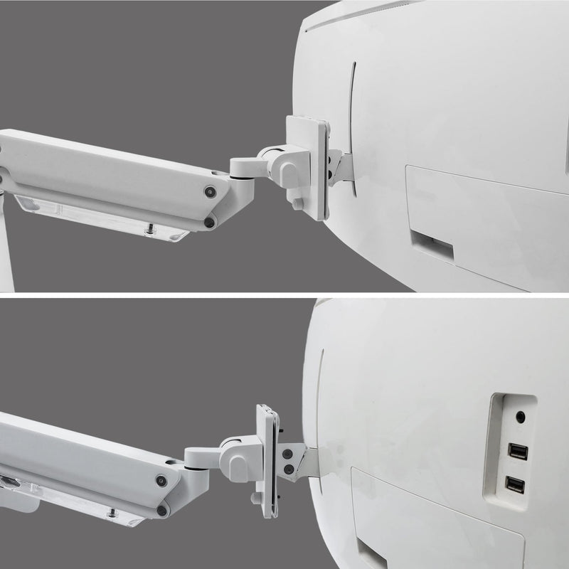 C34F791 VESA Mount Compatible with Samsung CJ79 CF79 Serie Monitor | C34F791 Wall Mount Fits 34" CJ791、C34J791、LC34J791、34" CF791、C34F791、LC34F791 Monitor White