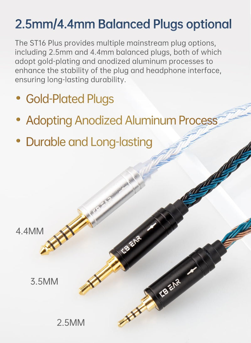 2M Extra Long Earphone Cable and CCA C10 4BA+1DD Hybrid Drivers in Ear Monitors