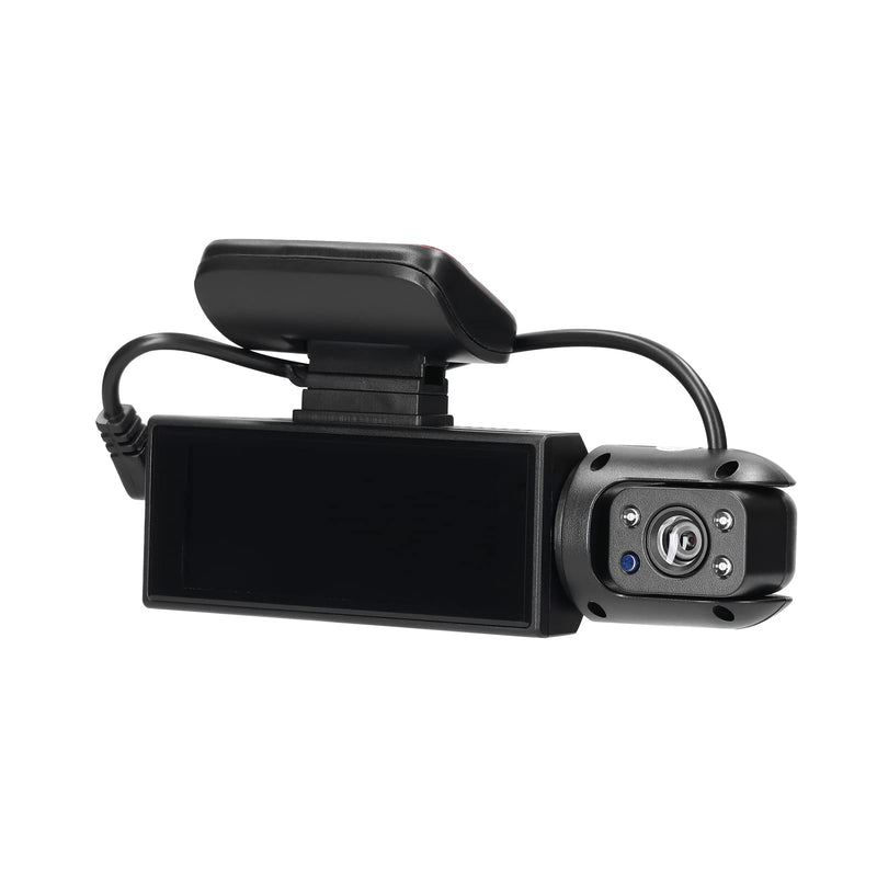 Multi-Language Dual Lens Car Video Recorder Auto Dash Cam Car Camera Recorder Night Viewing Motion Detection DVR 170 Degree Wide Angle Car Camcorder