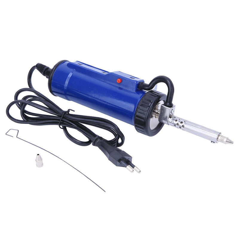 ADT-3 30 W Fully Automatic Electric Soldering Sucker Desoldering Pump Tool EU Plug 220 V for Smooth Soldering Agents and Pre Cut Silicone Hoses