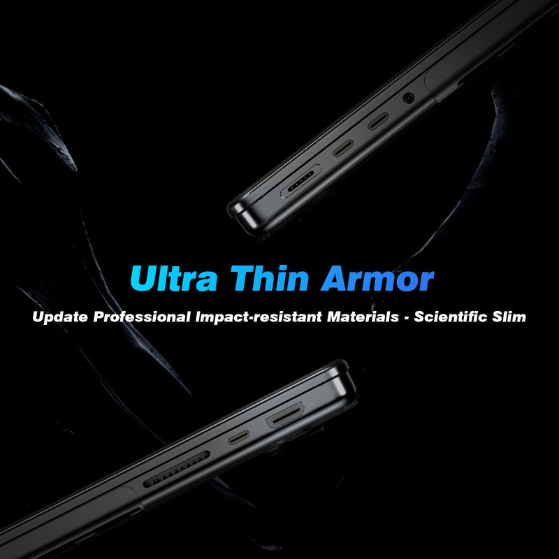 [AUSTRALIA] - EooCoo [Ultra Thin Armor] Case Compatible with MacBook Pro 14 inch 2024-2021 M3 M2 M1 A2918 A2992 A2779 A2442, [100% Match Space Black] [Anti-Fingerprint] Hard Shell&Keyboard Skin, Space Black Clear 