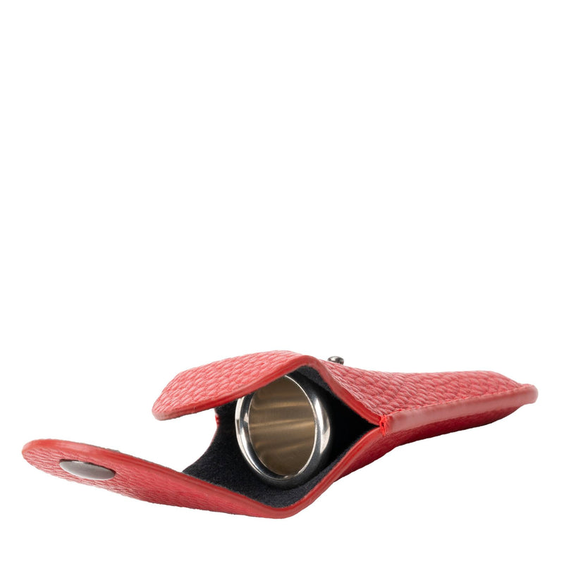 [AUSTRALIA] - Protec French Horn Leatherette Mouthpiece Pocket Pouch, Red, Model A130RX 