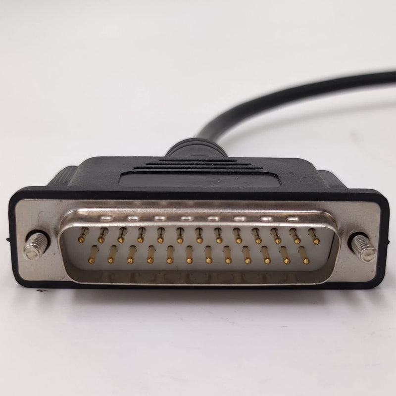 USB-FANUC CNC Programming Cable, RS232 Data Transfer Convert DB25 Pin Download Cable for CNC Fanuc