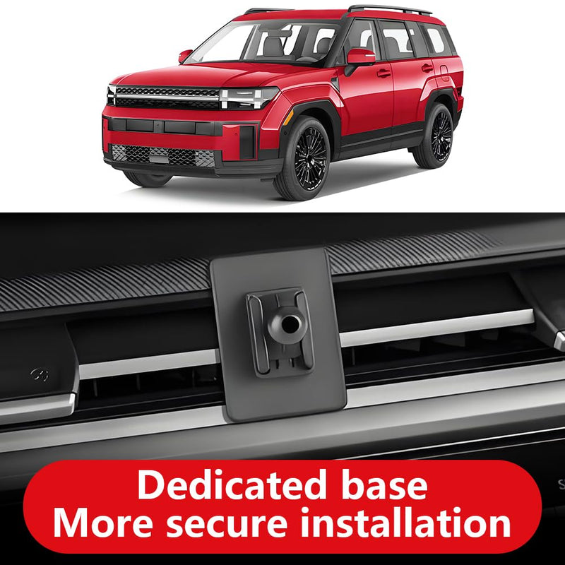 Car Phone Holder for Hyundai Santa Fe 2024 2025 2026 Auto Accessories Navigation Bracket Interior Screen Decoration Dash Board Mobile Cell Phone Mount case