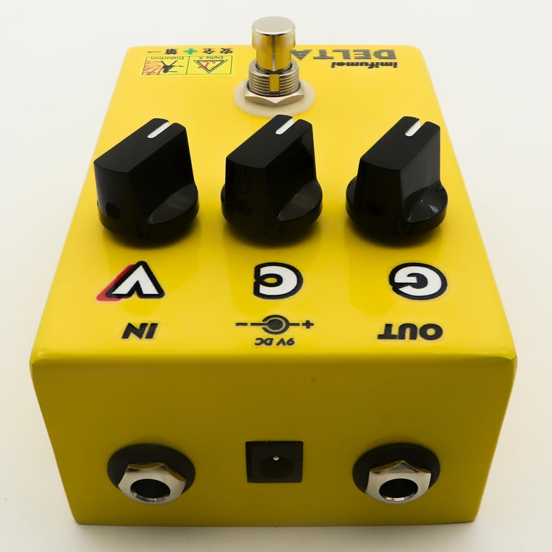 [AUSTRALIA] - Hand-made distortion Guitar Pedal Distortion+ PEDAL True Bypass, DC 9V, Pedal for Electric Guitar yellow 