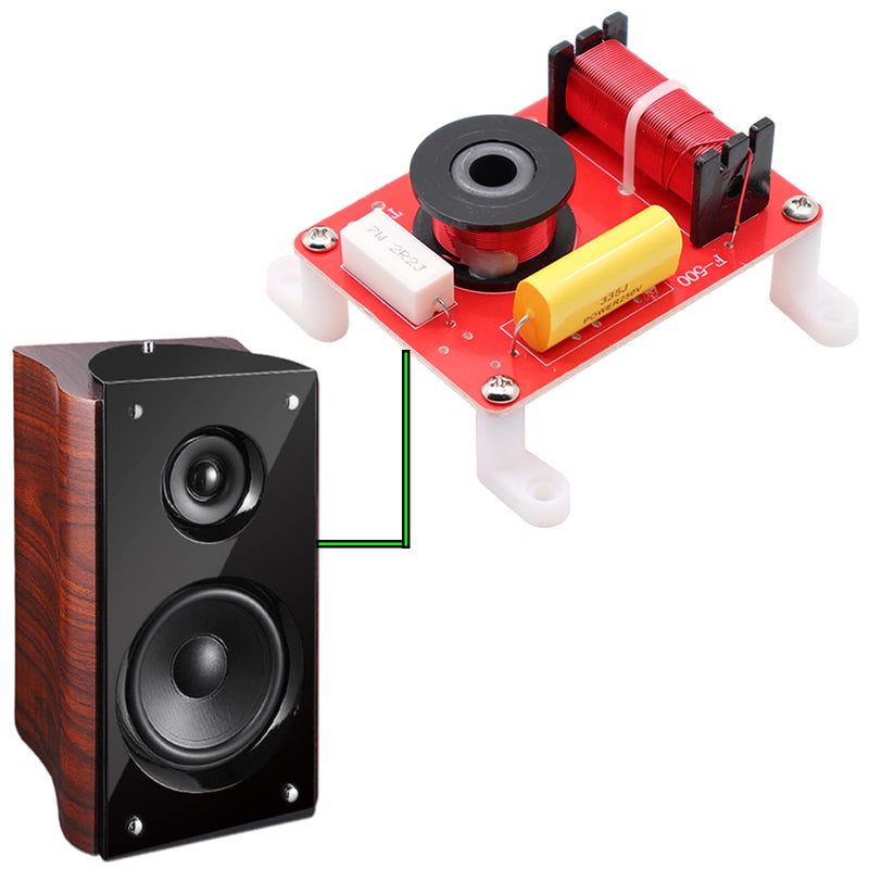 130W 2 Way Crossover for Speaker Treble a Bass (2PCS)