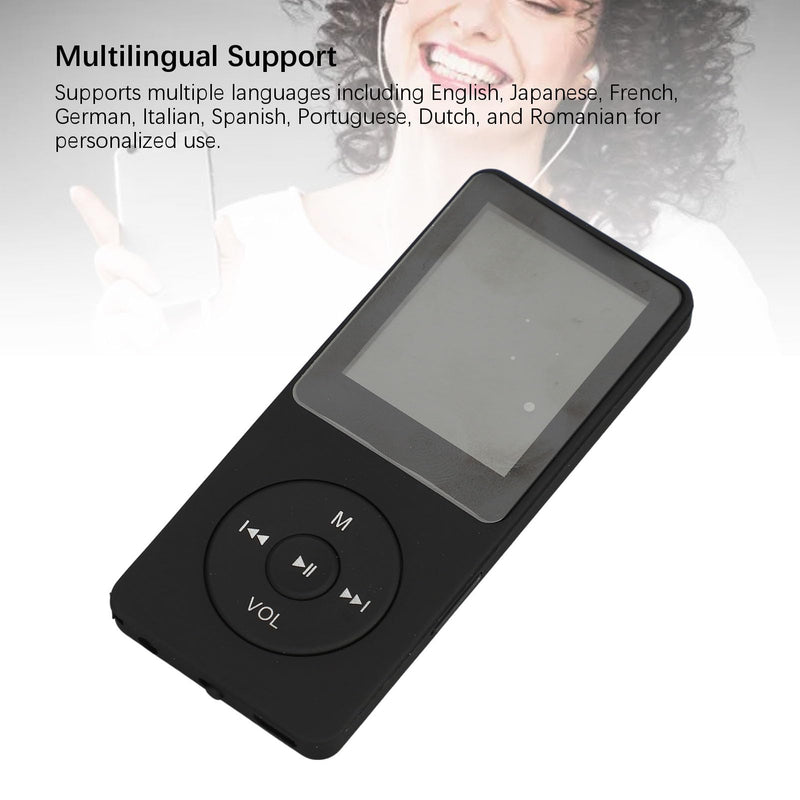 MP3 Player with Bluetooth, HiFi Sound Portable Music Player with Earphones, Music Device Mp4 MP3 Player for Kids