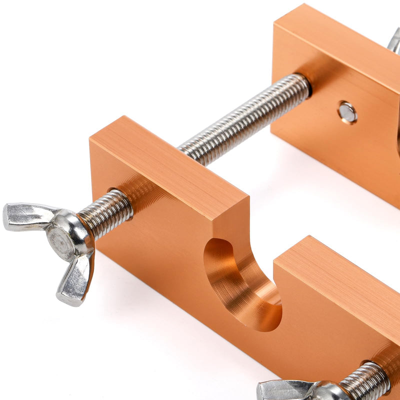 Trumpet Mouthpiece Puller Tool, Professional Rose Gold Mouthpiece Remover, Adjustable Aluminium Trombone Horn Repair Tools for Wind Instrument Baritone Euphonium Mellophone