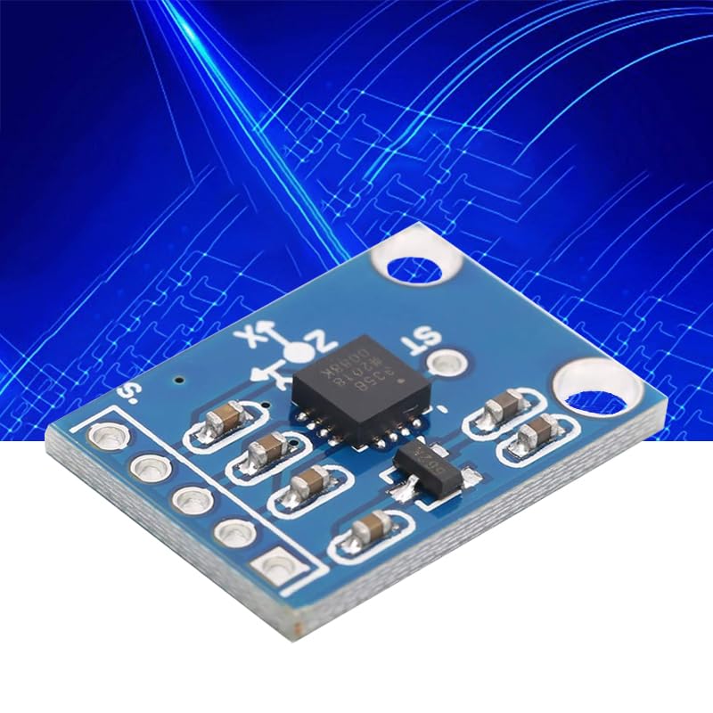 GERUI GY-61 ADXL335 3-Axis Accelerometer Angular Transducer Sensor, Analogue Output 3-5 V Sensor Module Compatible with Arduino, Pack of 2
