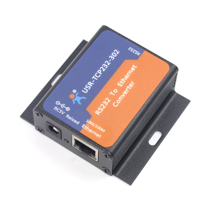 PUSR USR-TCP232-302 Serial RS232 to Ethernet TCP IP Server Module Ethernet Converter Support DHCP/DNS