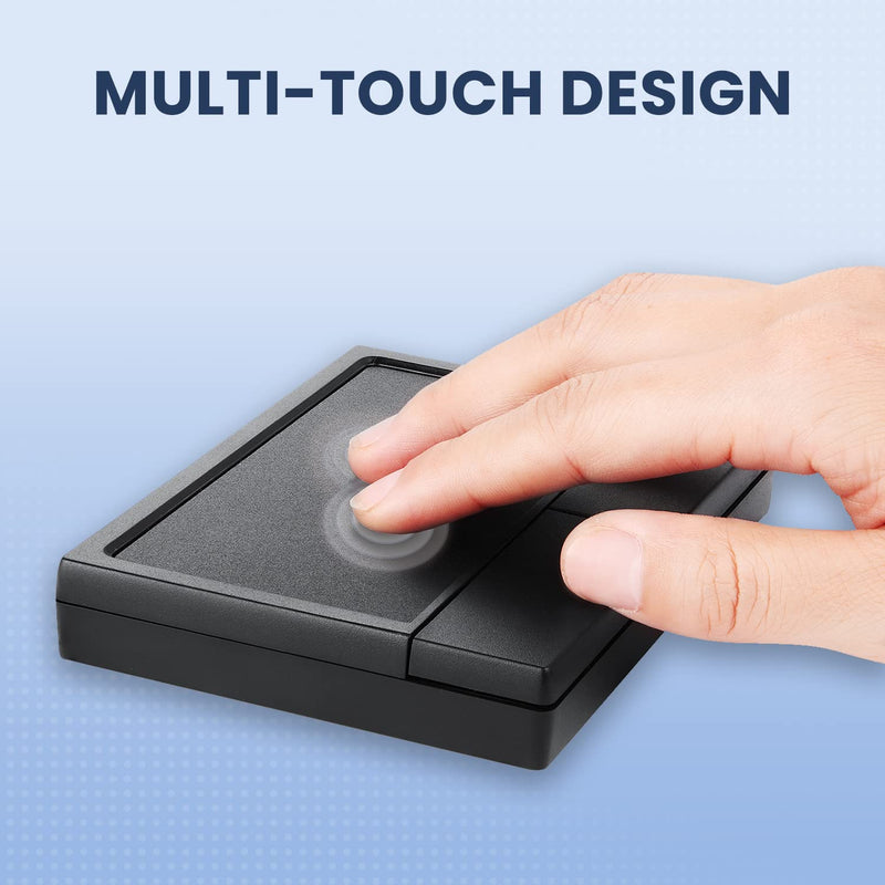 Perixx PERIPAD-504 Wired USB Touchpad, Portable Trackpad for Desktop and Laptop User, Large Size,Big Big - Wired