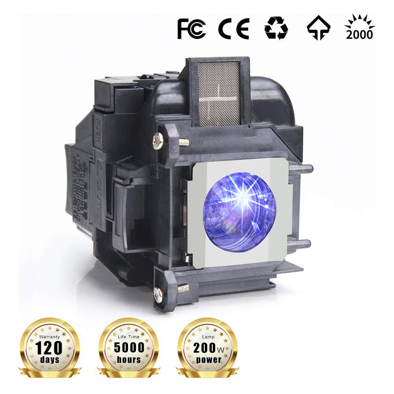 KAIWEIDI V13H010L88 Replacement Projector Lamp Bulb for Epson ELPLP88 PowerlLite 1224 1264 740HD HC1040 HC2040 HC2045 HC640 X27 EX3240 EX7240 EX9200 EX5250 EX5240 VS240 VS345 VS340 Projectors