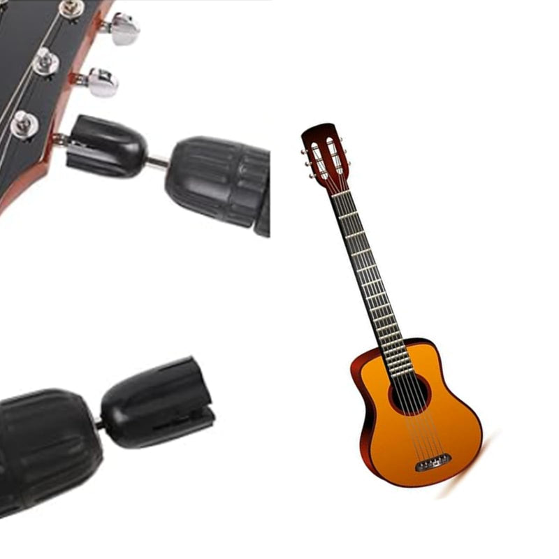 [AUSTRALIA] - Guitar String Winder Head, Drill Bit Plug Peg Puller DIY Maintenance Tool for Folk Guitar, Electric Guitar, Bass, Classical Guitar, Ukulele 