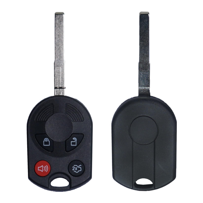 Keyless Entry Remote Control Head Key Fob Replacement Fits for Ford Focus 2012 2013 2014 2015 2016 2017 2018 2019 2020 C-MAX Escape Fiesta 2014-2020 Transit Connect 164-R8046 5921709 OUCD6000022