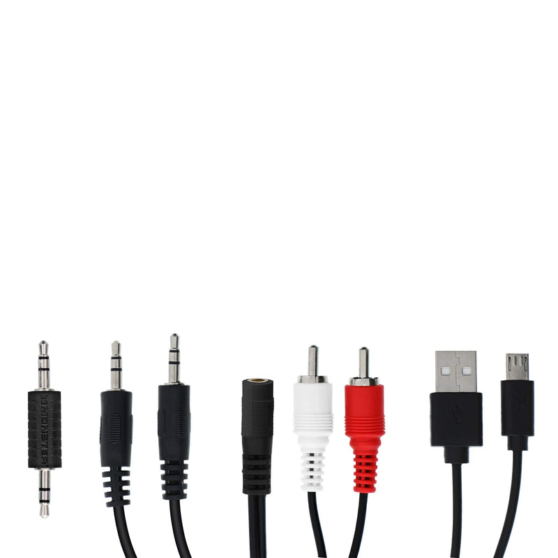 [AUSTRALIA] - Monacor Audio Receiver Set, Black (MBA9-1009-BLK) 