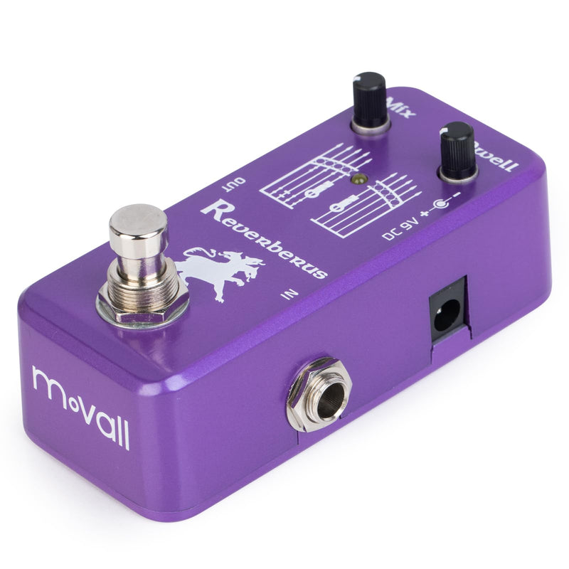 MP-311 Reverberus Guitar Effect Pedal - Spring Reverb Effect Pedal with True Bypass