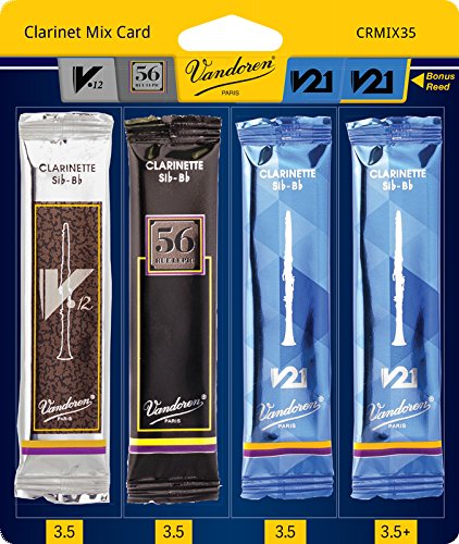 Vandoren CR8035 Bb Clarinet V21 Reeds Strength 3.5; Box of 10