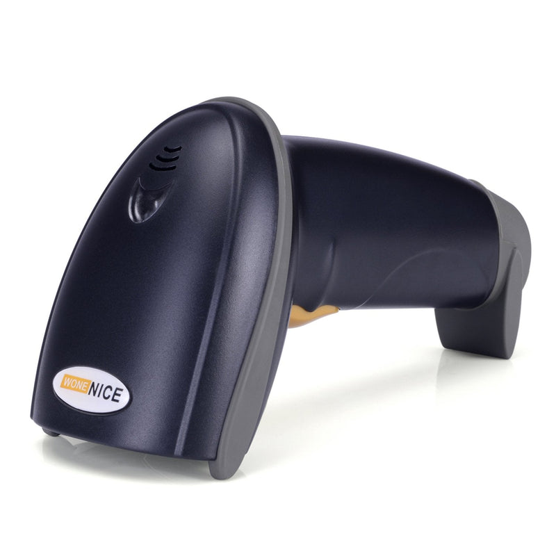 [AUSTRALIA] - WoneNice USB Laser Barcode Scanner Wired Handheld Bar Code Scanner Reader Black 