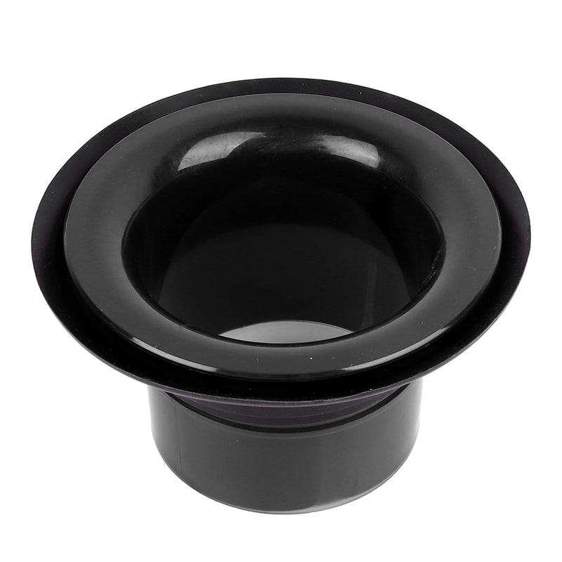 [AUSTRALIA] - Kick Drum Enhancer, Drum Bass Speaker Expands Frequency Enhances Musical Effect with Port Hole Protector for Performance (WP06 Black) WP06 Black 
