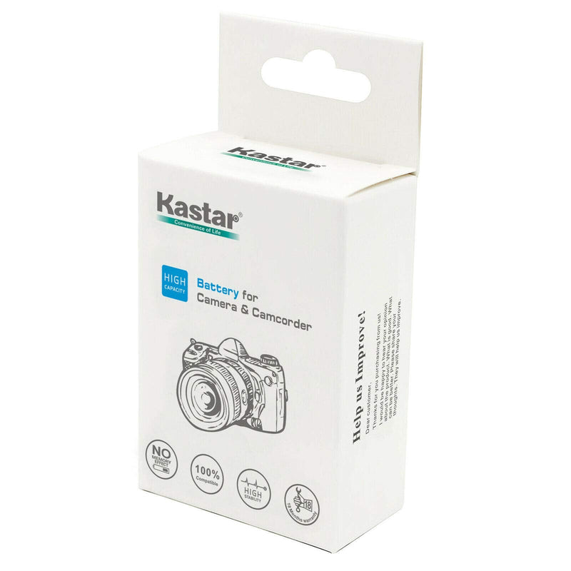 Kastar Battery (2-Pack) for Canon LP-E8, LC-E8E Work with Canon EOS 550D, EOS 600D, EOS 650D, EOS 700D, EOS Rebel T2i, EOS Rebel T3i, EOS Rebel T4i, EOS Rebel T5i Cameras and BG-E8 Grip 2-PACK