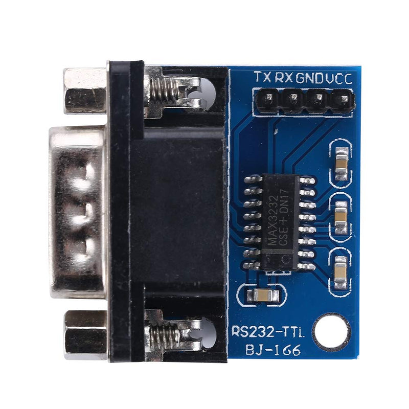 ANMBEST 2PCS MAX3232 3.3V to 5V DB9 Male RS232 Serial Prot to TTL Converter Module Root Connector for Arduino Raspberry Pi and Microcontrollers
