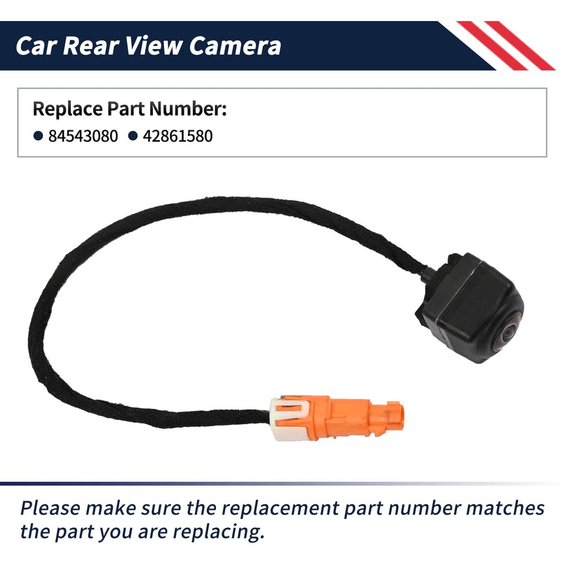 Car Rear View Camera Replace 84543080 42861580 Fit for Chevrolet Malibu 2023 2024 1.5L 4Cyl Reverse Parking Assist│Backup Camera Installation Monitor Systems