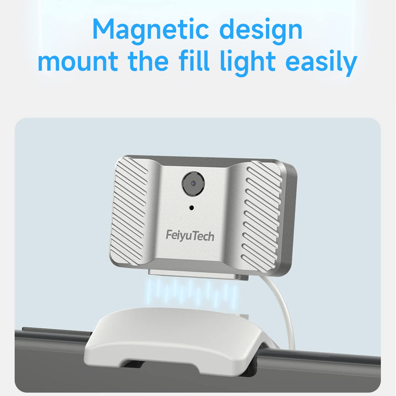 Magnetic Fill Light with Adjustable Brightness and Color Temperature Original for FeiyuTech VB 4/VB 4SE/Vimble 3/Vimble 3SE Handheld 3-Axis Smartphone Stabilizer