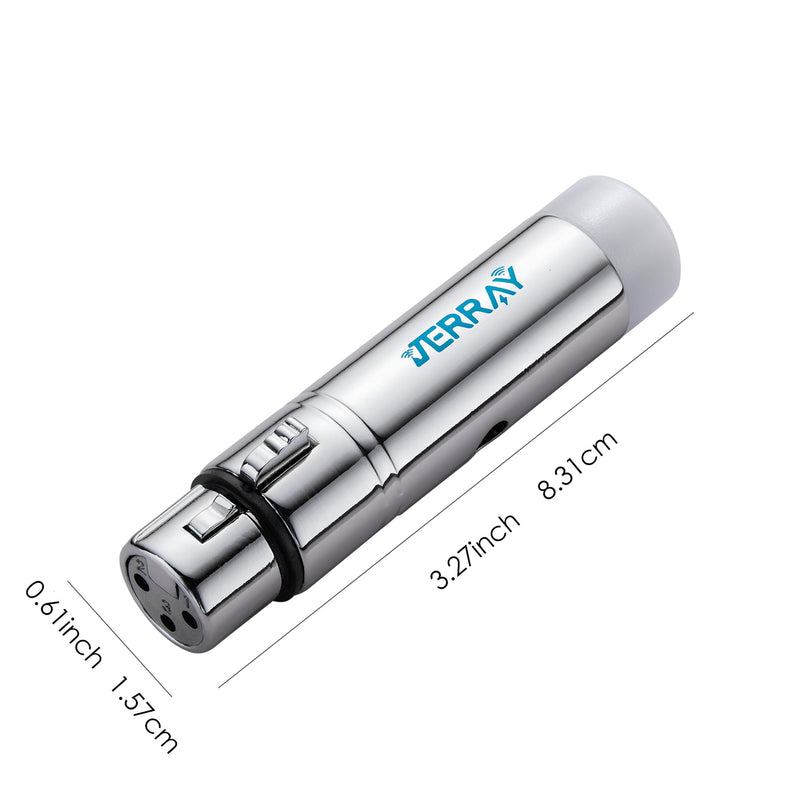 JERRAY 3pcs DMX512 DMX Dfi DJ 2.4G Wireless 2 Receiver with Light Dome & 1 Transmitter LED Lighting Control Short version for LED Stage Par Party Light