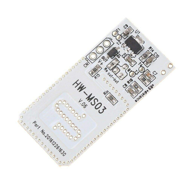 TECNOULAB 5pcs HW-MS03 2.4GHz to 5.8GHz Microwave Radar Motion Sensor