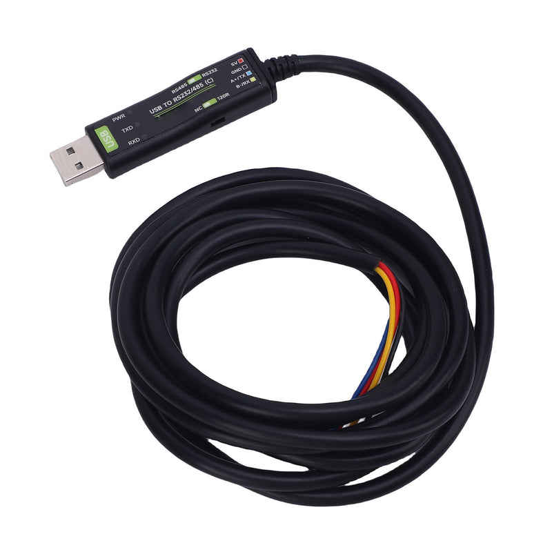 USB to 232 USB to 232 485 Adapter Cable - FT232RNL Chip HighSpeed Serial Port Converter with TVS Protection & LED Status Indicator, Compatible with Win11/10/8.1/8/7