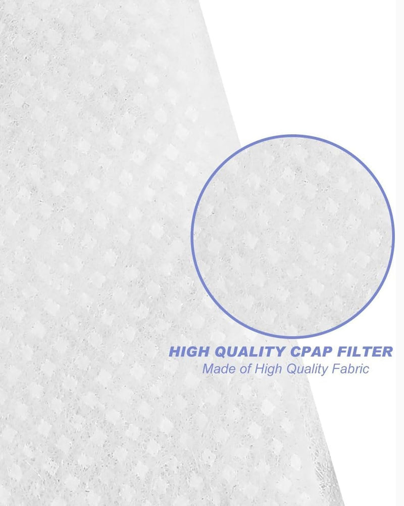 KEMUZ Pack of 20 Premium CPAP Filters for ResMed AirSense 10/11, AirCurve 10, S9 & Löwenstein Prism Smart - Fine Dust Protection, Pollen Filter, Hygienic Disposable Filters for Sleep Apnea Devices
