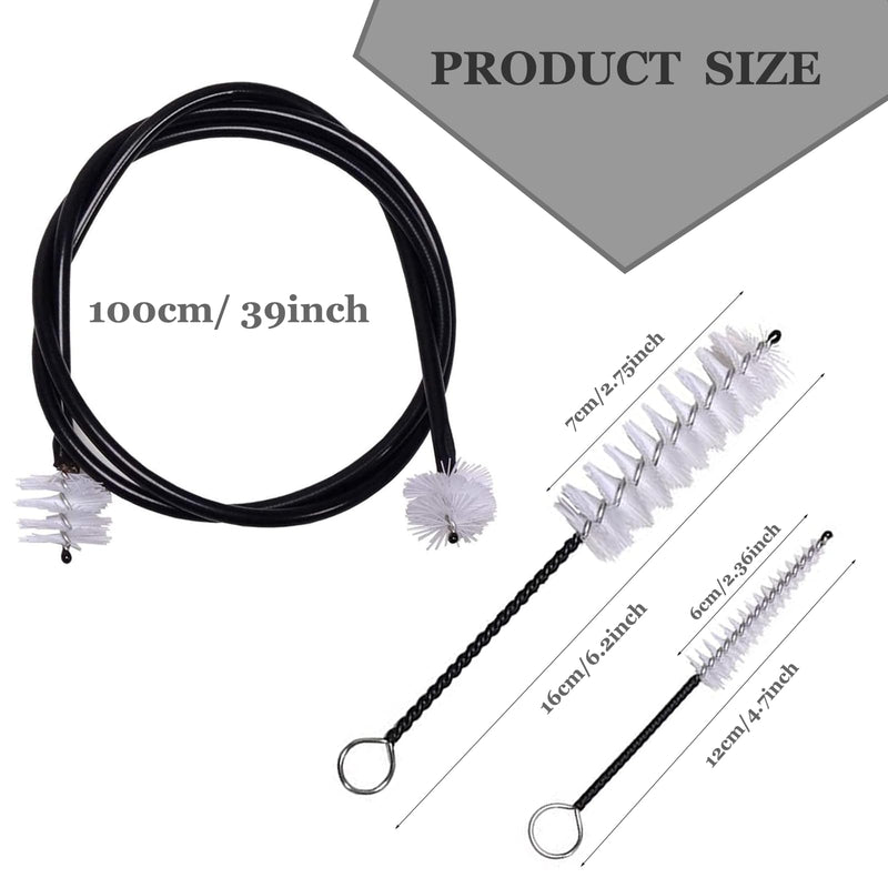 Trumpet Mute And Trumpet Cleaning kit, Trumpet Mute Silencer,Lightweight Aluminum Trumpet Practice Mute, Mouthpiece/Valve/Bore Brushes For Trumpet