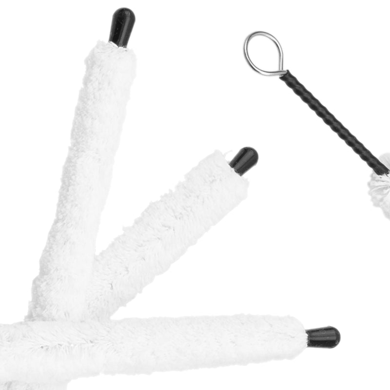 3Pcs Yootones Piccolo Cleaning Brush Swab Cleaner Tools L21mm for Piccolo Instrument