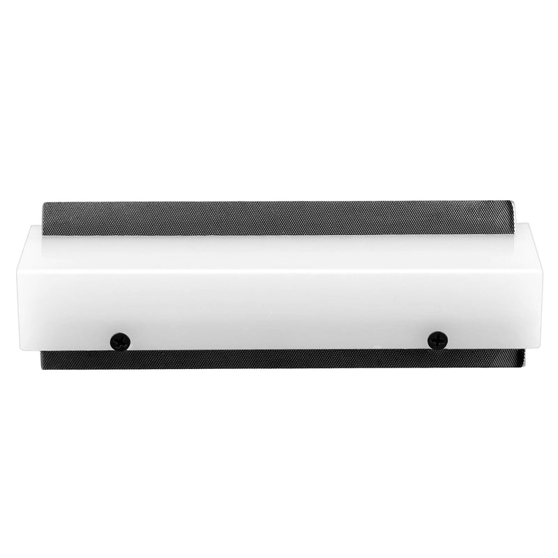 QWORK Fret Beveling File, Dual Angle Luthier Tool for Guitar, Bass, Banjo, Low Friction Material, 7 Inches, for Professional and Home Use