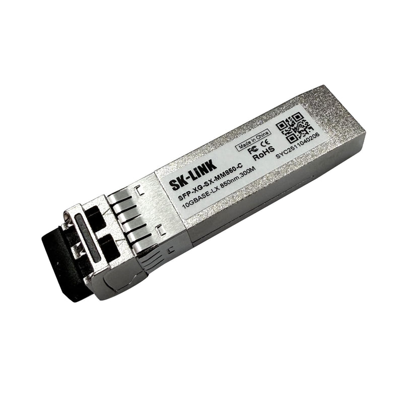 10GBase-SR SFP+ LC Multimode Transceiver 850nm Up to 300m | 10gb Ethernet Adapter Compatible with Cisco, Low Power, Stable Performance