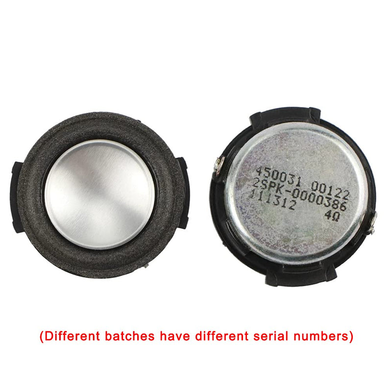 2Pcs 4Ohm 3W Full Range Audio Speaker Replacement Stereo Loudspeaker Repair Magnet Electronic Speaker Compatible with JBL On Stage Crystal Speaker DIY BT-Speaker