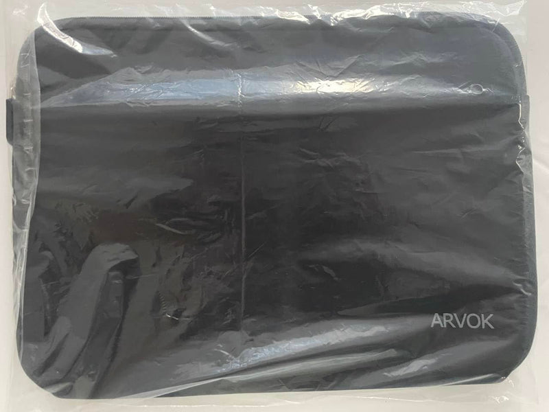 ARVOK 15 15.6 16 inch Laptop Sleeve Case for MacBook pro 16 inch Sleeve Water-Resistant Notebook Computer Pocket Tablet Briefcase Carrying Bag/Pouch Skin Cover for HP/Dell/Lenovo/Asus/Acer, Black 15.6 inch