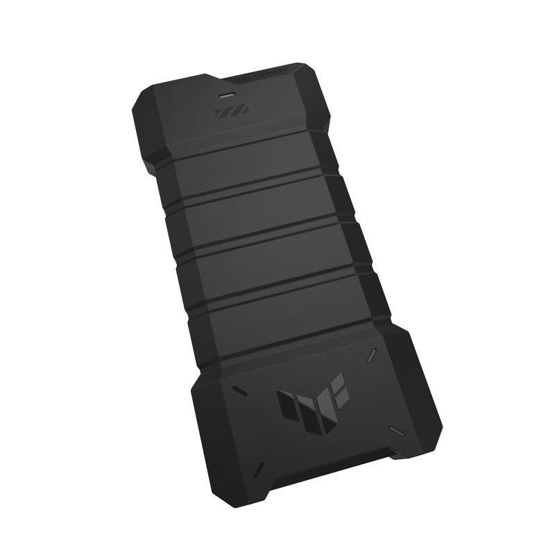 ASUS TUF Gaming A2, USB-C 3.2 Gen 2x2 SSD Enclosure, Dual M.2 NVMe PCIe and SATA, MIL-STD-810H Drop Resistance, IP68 Water and dust Resistance, Aluminum Alloy Chassis, 1 Year Warranty Enclosure only TUF A2|up to 20Gbps