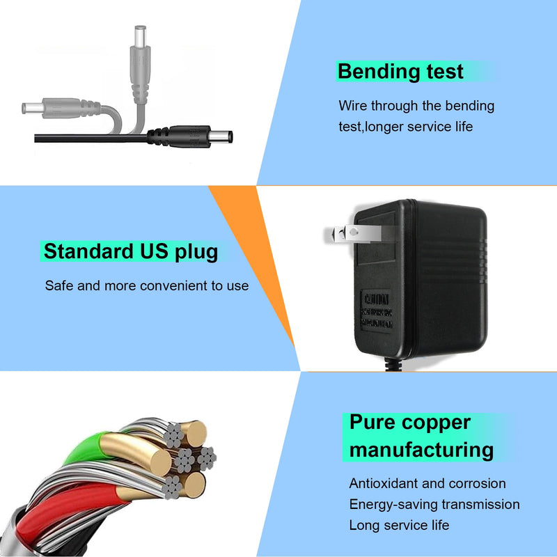 1 spot 9V1.3A Guitar Drop Pedal Power Supply for Digitech Whammy Jamman RP355 RP350 RP100 RP200A RP250 RP255 RP150 RP1000 Multi Effects Processor Switching AC Charger
